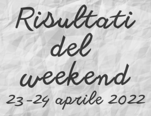 Risultati del WeekEnd 23-24 Aprile 2022